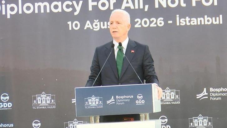 Vali Gül, Bosphorus Diplomasi Forumu'nun gala yemeğine katıldı