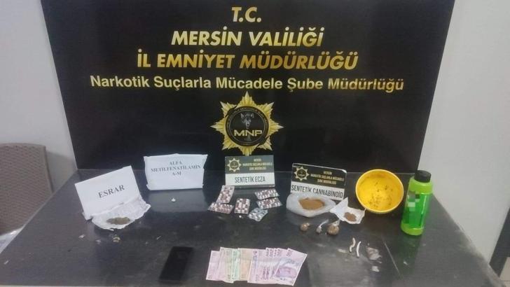 Mersin'de uyuşturucu operasyonu: 4 tutuklama