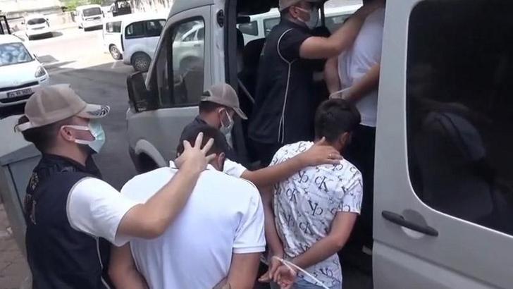 ‘Uyuşturucu ve fuhuşla mücadele’ adı altında 2 kişiyi darbeden 6 şüpheliden 3’ü tutuklandı