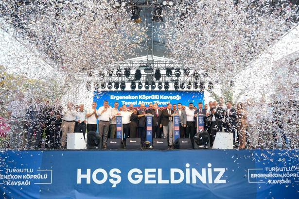 Manisa’da 358,8 milyon liralık ulaşım yatırımının temeli atıldı