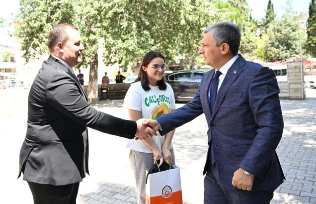 Vali Şahin'den Korkuteli'ne ziyaret