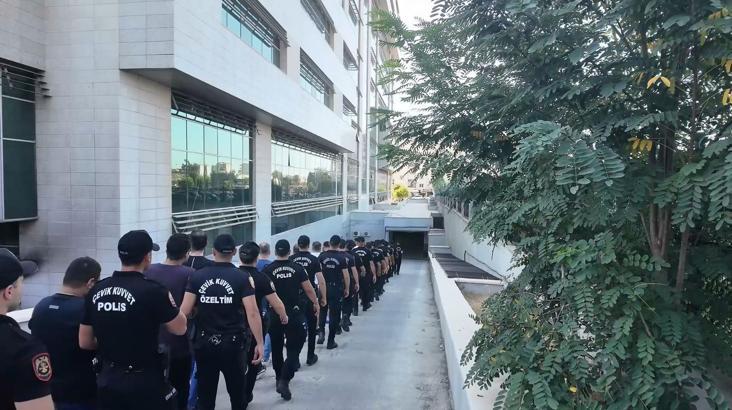Mersin'de yasa dışı bahis operasyonunda 37 tutuklama