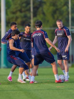 Trabzonspor, Kasımpaşa hazırlıklarını sürdürdü