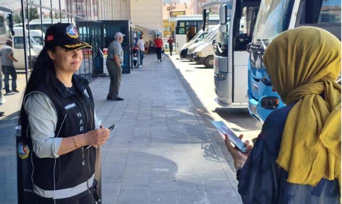 Uyuşturucuyla mücadelede 345 vatandaşa ulaşıldı