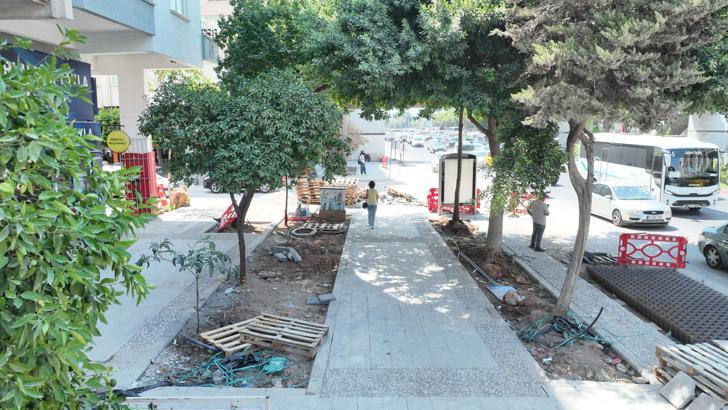 Kent merkezinin üç önemli bulvarına estetik dokunuş