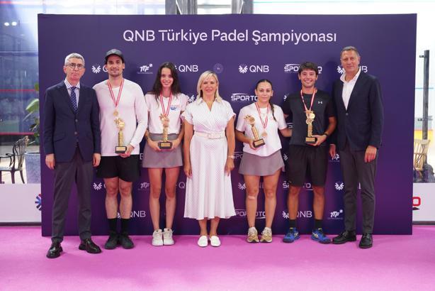 QNB Türkiye Padel Şampiyonası’nda kazananlar belli oldu