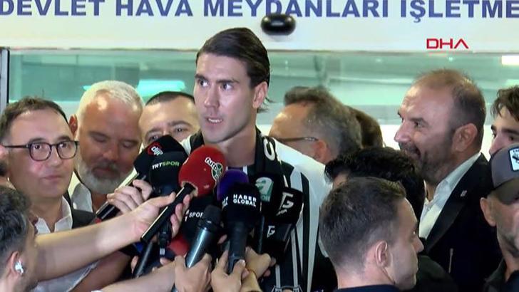 Dusan Vlahovic, İstanbul’a geldi