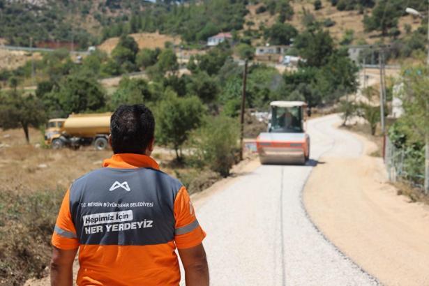 Balandız'da tarımın ana güzergahı yenilendi