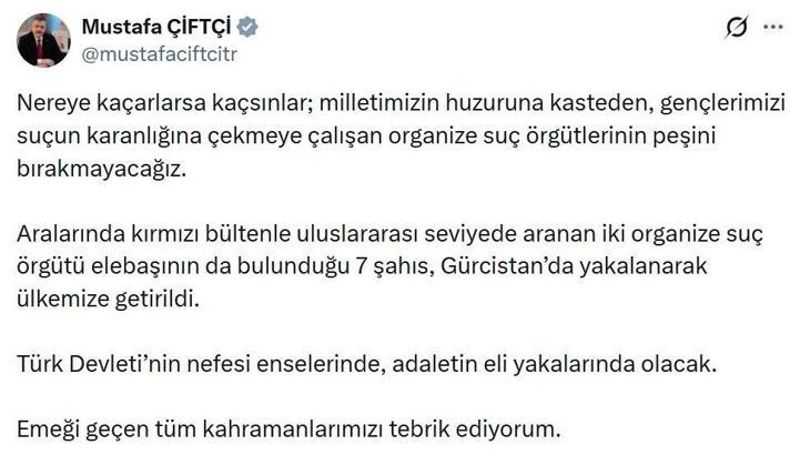 Kırmızı bültenle aranan 2 organize suç örgütü elebaşı Türkiye'ye iade edildi (2)