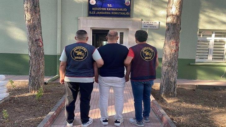 Kırmızı bültenle aranan şüpheli, Amasya'da yakalandı