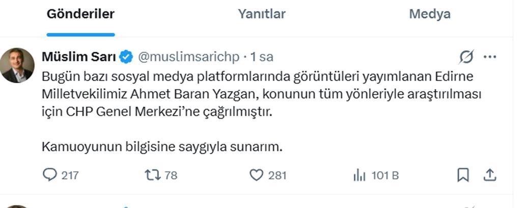 Cinsel tacizle suçladıkları CHP'li vekili darbeden 3 şüpheli gözaltına alındı (2)