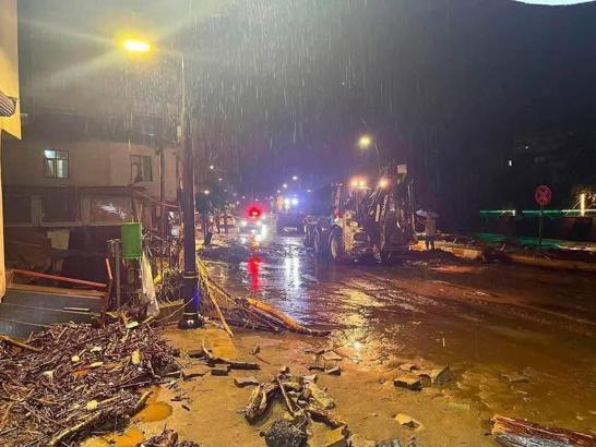 Giresun'da sağanak sel ve taşkına neden oldu; 2 kişi kayıp