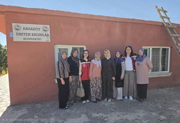 Hasaköy’de kadın emeği ekonomiye güç katıyor