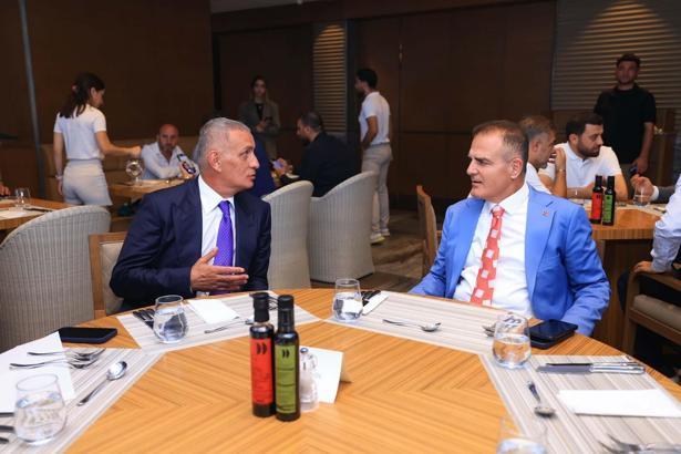 TFF Başkanı Hacıosmanoğlu ve 1'inci Lig kulüpleri Bodrum'da buluştu
