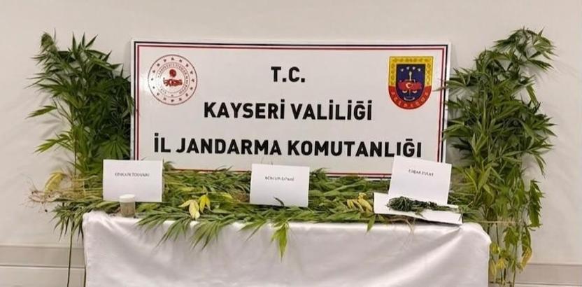 Kayseri’de uyuşturucu ticaretine 2 gözaltı
