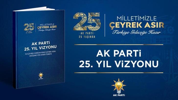 AK Parti’nin 25'inci yıl vizyonu yayımlandı