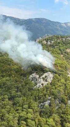 Antalya'da orman yangını