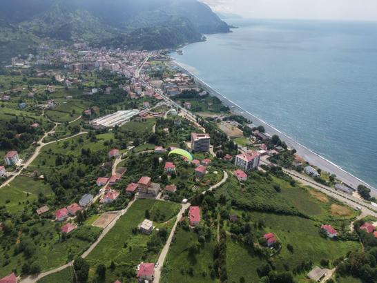 Artvin’de yamaç paraşütü yarışması heyecanı
