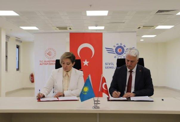 Türkiye ile Kazakistan arasında havacılıkta yeni mutabakat zaptı