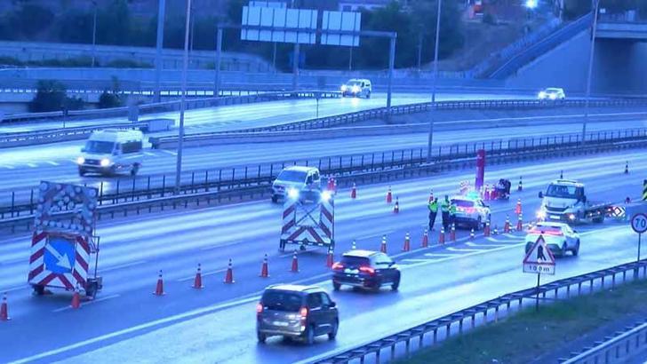 İstanbul'da bazı yollar trafiğe kapatıldı