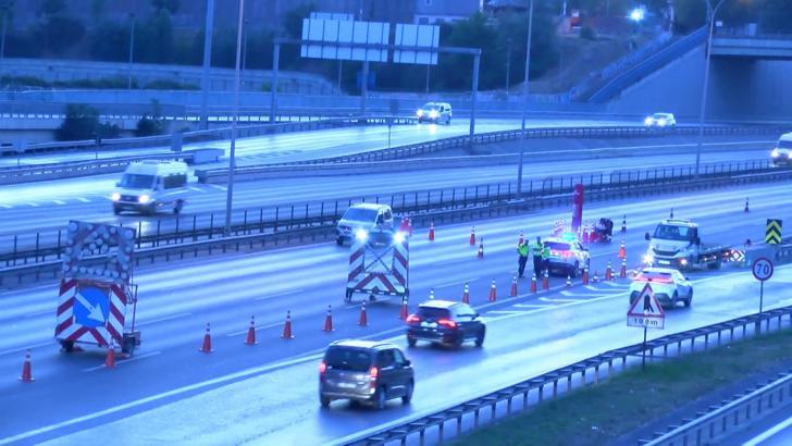 İstanbul'da bazı yollar trafiğe kapatıldı