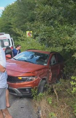 Çatalca'da 3 aracın karıştığı zincirleme kaza: 4 yaralı