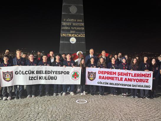 Marmara Depremi’nde hayatını kaybedenler Gölcük'te anıldı