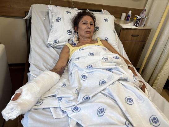 Eski eşinin 8 bıçak darbesiyle ağır yaraladığı Ayşe: Serbest kalırsa beni öldürecek