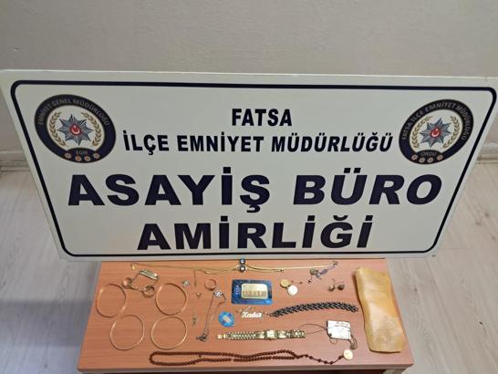 Ordu'da 1,2 milyon TL’lik altın hırsızlığı: 4 gözaltı