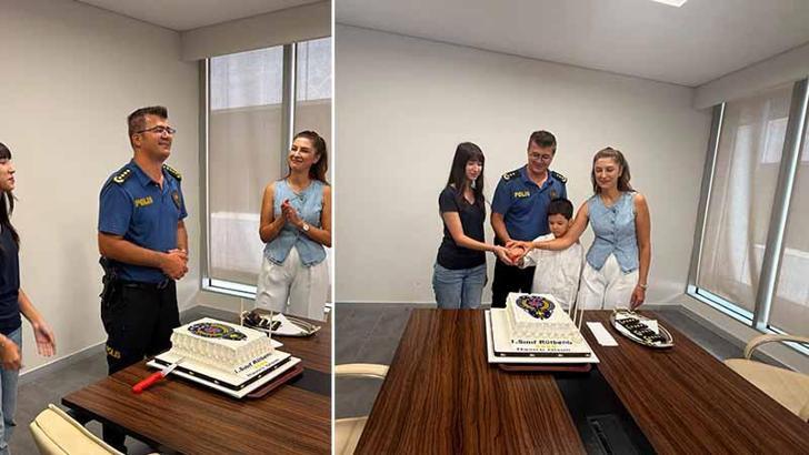 Esenyurt'ta emniyette rütbe terfi töreni