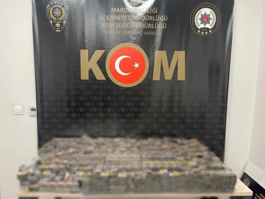 Mardin'de kaçakçılık operasyonunda 2 gözaltı