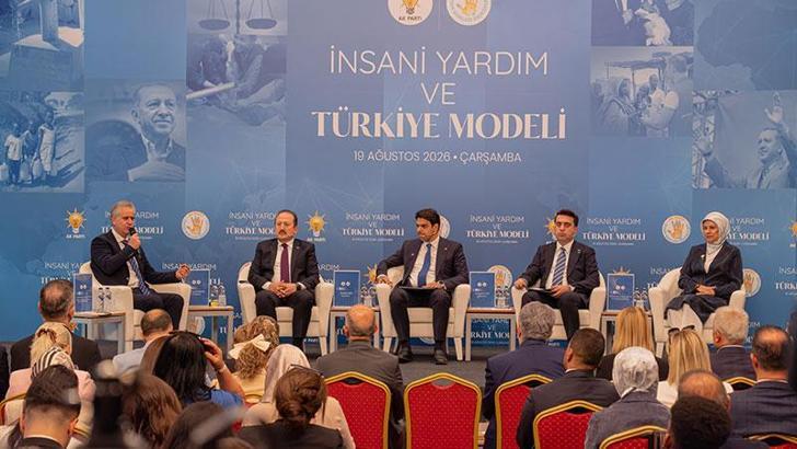 AK Parti'de 'İnsani Yardım ve Türkiye Modeli' programı