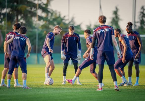 Trabzonspor, Ferencvaros maçı hazırlıklarını tamamladı