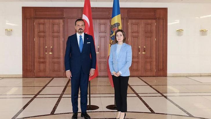 AK Partili Zorlu, Moldova Cumhurbaşkanı Sandu ile görüştü