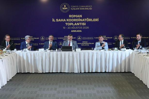 Bakan Çiftçi, Roman İl Saha Koordinatörleri Toplantısı’na katıldı