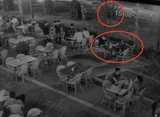 Ağacın arkasında pusuda bekleyip, kafedeki müşteriyi vuran şüpheli tutuklandı