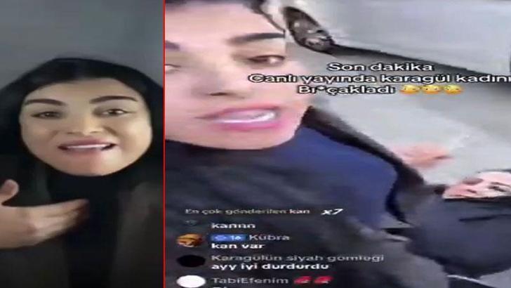 Canlı yayın yaparken tartıştığı kadını bıçaklayan hamile kadın tahliye oldu