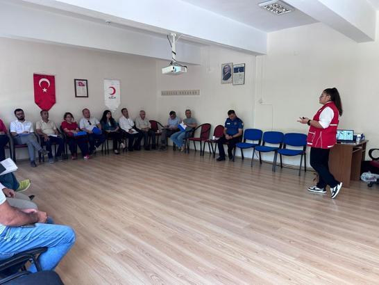 Afet beslenme grubu toplandı