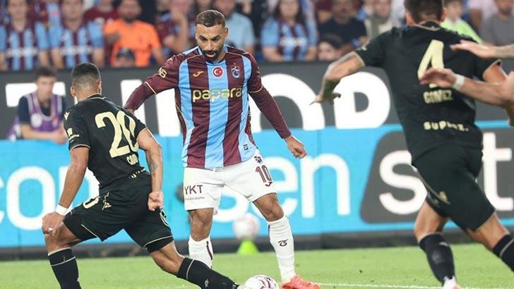 Trabzonspor'un üstünlüğü skora yansımadı