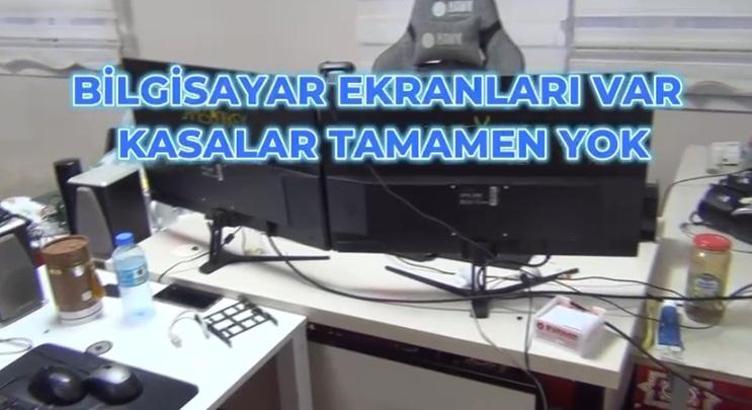 Kuytulcular, şifreli odalardaki bilgisayar kasalarını kaçırmış