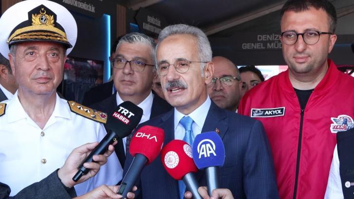 Bakan Uraloğlu: Türk Donanması'nın Mavi Vatan'daki caydırıcılığı bütün dünyada büyük yankı uyandırıyor