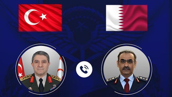Genelkurmay Başkanı Bayraktaroğlu, Katarlı mevkidaşı Al-Mannai ile görüştü