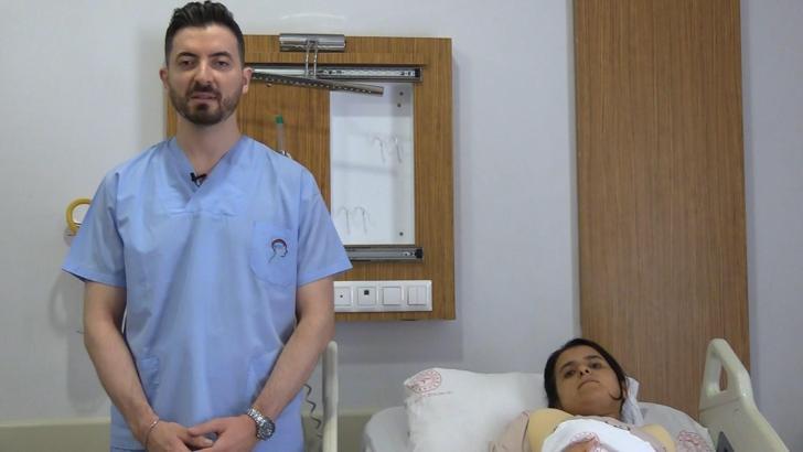 Şanlıurfa’da skolyoz hastası genç kadın 10 saatlik ameliyatla sağlığına kavuştu