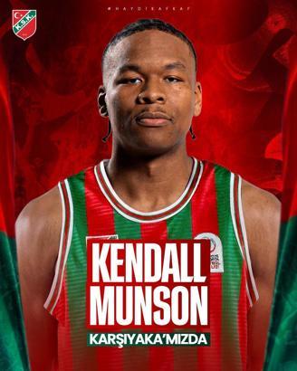 Kendall Munson Karşıyaka’da