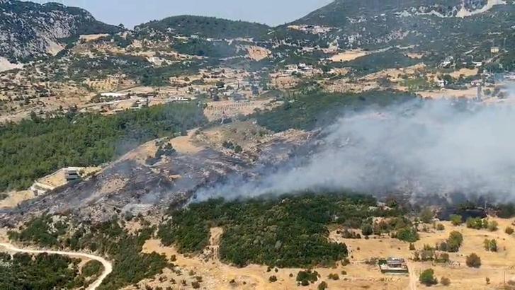 Antalya'da orman yangını