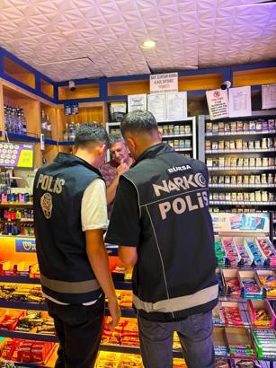 Bursa Polisi'nden, Gemlik'te 'Huzur Operasyonu'