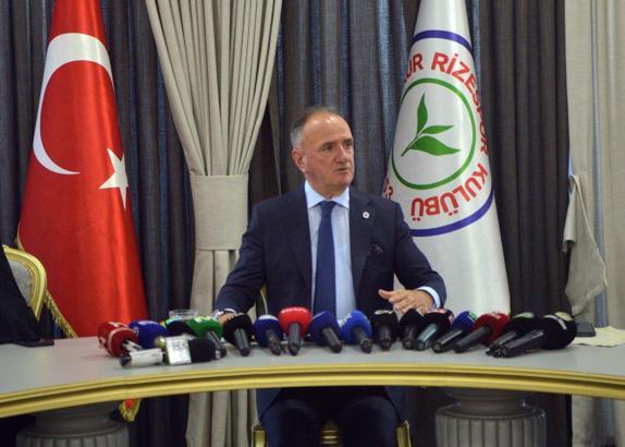Çaykur Rizespor Başkanı Saruhan: Modern futbolda takım oyunu oynanması gerekiyor