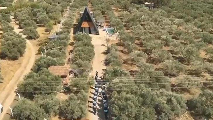 Aydın'da çiftliği uyuşturucu imalathanesine dönüştürmüşler