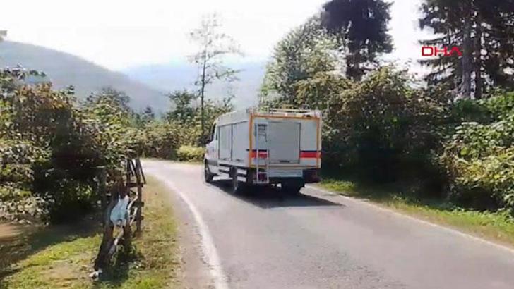 Giresun’da hava aracı düştüğü ihbarı