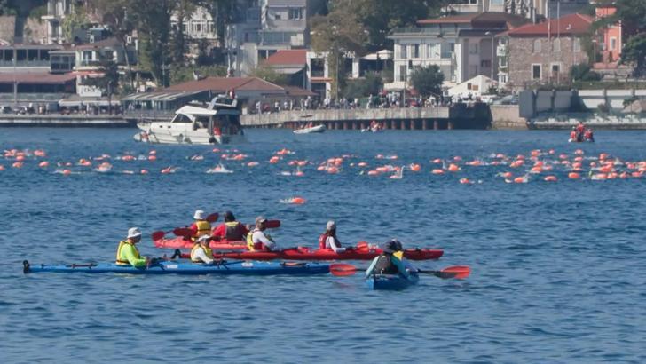 38’inci Boğaziçi Kıtalararası Yüzme Yarışı gerçekleştirildi